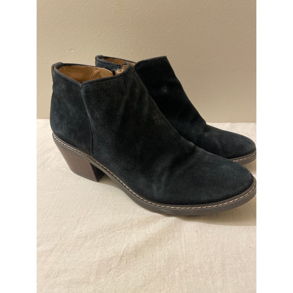 Sam Edelman Pryce Women's‎ Boots 8.5M Chelsea Suede Ankle Western Booties